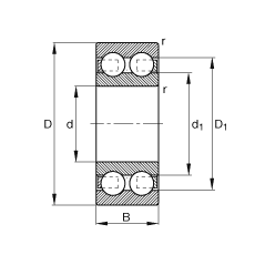S 4206-B-TVH, (j) DIN 625-3 ˜ʵҪߴp