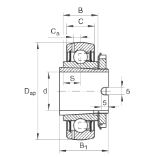 S GSH30-2RSR-B, Ȧþo׶λɂ(c) RSR ܷ